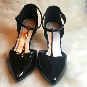 Shiny Sleek Impo Pump Heels